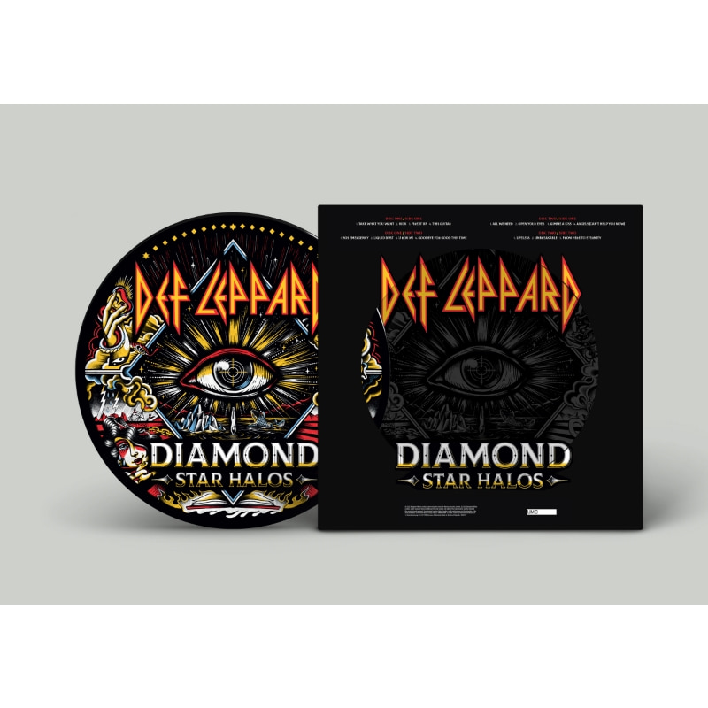 Def Leppard(데프 레퍼드) - Diamond Star Halos(픽처디스크) -89-LP