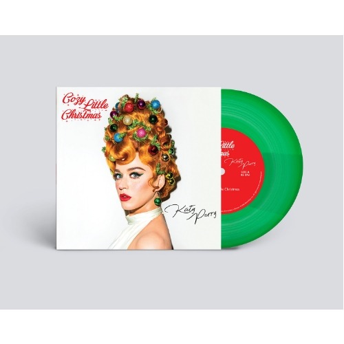 Katy Perry - Cozy Little Christmas (7&quot; Green) -041-LP