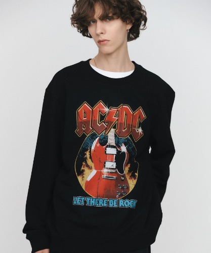 ACDC Let There Be Rock Sweatshirt BK (BRENT2318)