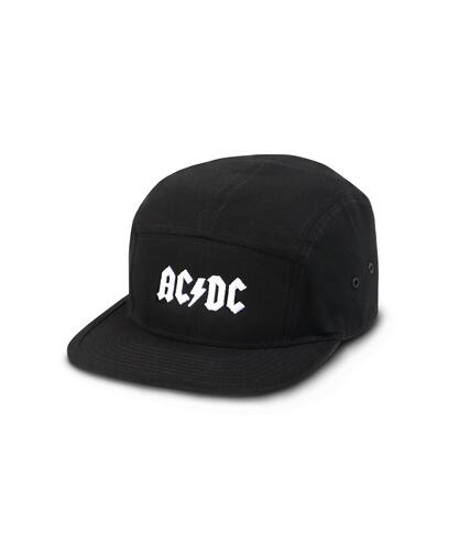 ACDC LOGO CAMP CAP BK (BRENT2424)